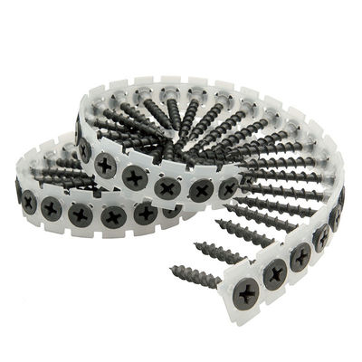 3.9 X 55mm Auto Feed Screws Fine Thread Collated Plasterboard Screws