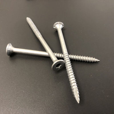 Galvanised C4 Bugle Head Batten Screws 14G Hex Socket Drive 100mm Decking Screws