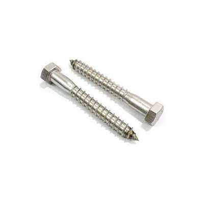 3/8″ X 4″ HDG Galvanized Outdoor Screws Gimlet Tip Hex Head Lag Bolt
